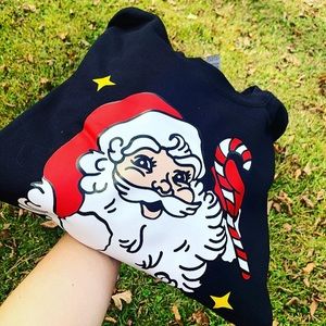 Santa Face Christmas Sweatshirt